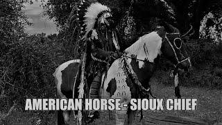 American Horse - Famous Oglala Sioux Chief