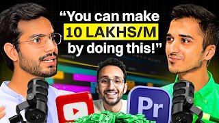 How You Can Make 10 Lakhs Every Month in India | Ali Abdaal's Video Editor | #141 The Sanskar Show