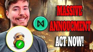 TURBO NEWS! 3 POSSBILE OUTCOMES! MRBEAST? ROBINHOOD OR NEAR PROTOCOL COLLAB? ALTCOIN SEASON