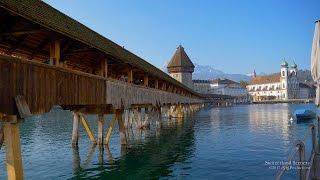 4K Luzern Lucerne SWITZERLAND ルツェルン 卢塞恩