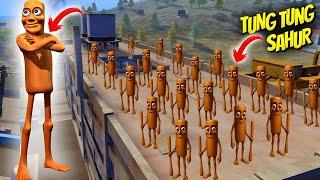 Tung Tung SAHUR Factory Fight But All Enemy Teleport On Factory And Wear Tung Tung Sahur Bundle