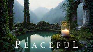 PEACEFUL | Deep Ambient Music for Relaxation, Stress Relief & Sleep - Relaxing Soundscape with Rain