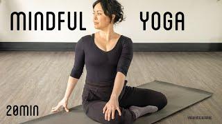 Mindful yoga for the spine & hips | evening practice | 20min