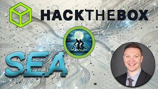 Live Hacking: Hack The Box - Sea | AMA