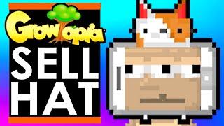 SELLING PCATS HAT *GONE WRONG* in GROWTOPIA!