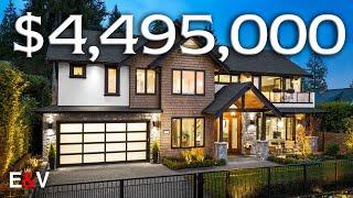 Inside This $4,495,000 Home In North Vancouver