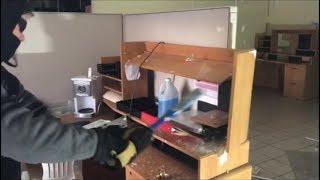 THIS IS HOW AN EX EMPLOYEE GETS REVENGE AFTER BEING FIRED! (DESTROYING THE OFFICE)