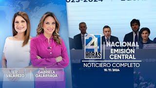 Noticiero de Ecuador (Emisión Central 15/11/2024)