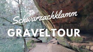 Gravelbike tour through the Schwarzachklamm gorge