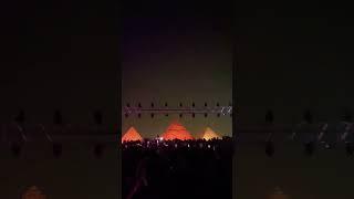 Carlcox playing at the iconic Pyramids of cairo - Egypt ️