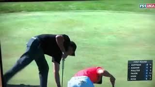 Phil Mickelson & Jordan Spieth do the same thing at the same time!