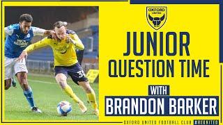 Brandon Barker answers young Oxford United fans' questions