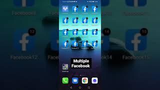 One device multiple Clone App | multiple Facebook  clone | Unlimited clone app #cloneapp #appcloner