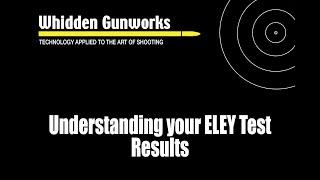 Understanding your ELEY Test Results