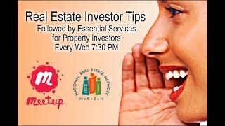 Every  Wednesday Wholesale Real Estate Tips and Questions for One Hour / Get Your Questions Answered