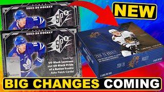 THEY ARE TAKING THIS OUT?!? - 2023-24 Upper Deck SPx Hockey Hobby Box Break x2