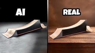 Letting A.I Create a Fingerboard Ramp