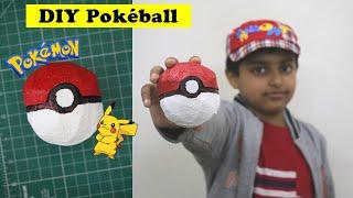 I made Poké Ball to capture a Pokémon - Pikachu | Pokeball in Real Life कैसे बनाते हैं | Pokemon Go