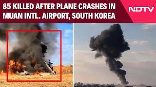 South Korea Plane Crash | Plane With 181 People Veers Off Runway, Crashes In South Korea, 85 Dead