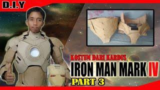 Membuat kostum iron man dari kardus || Part 3