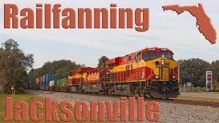 Railfanning Jacksonville Florida - The Florida Trip