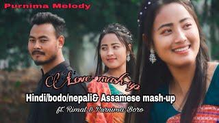 Feeling Love mash-up |ft.Purnima Boro & Rimal Daimari|| Purnima Melody