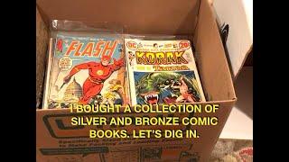 I Bought a Collection of Silver and Bronze Age Comic Books. Let's Dig In.