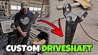 Fabricating a CUSTOM Driveshaft for the Monster Big Bud!!!