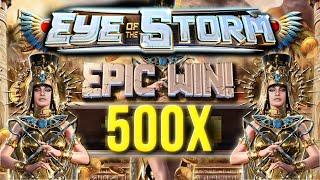 STAČILO PÁRKRÁT MRKNOUT A UŽ TO BYLO  500X ️ EYE OF THE STORM BONUS  18+