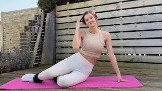 Nicola Cavanis Shy On Yoga