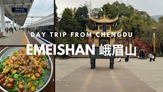 Chengdu China Travel  Mount Emei Day Trip, Ride China High Speed Train, things to see & eat