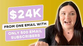 THIS Is How You Write Launch Emails (Her Email Made $24K In One Day)