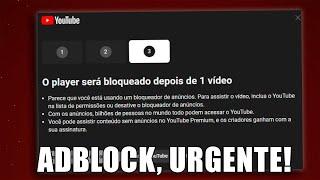 A SITUAÇÃO DO YOUTUBE com ANUNCIOS SÓ PIORA!