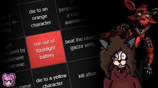 FNAF All Games Bingo! vs ScaredArti