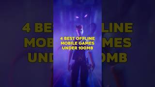 4 Best Offline Mobile Games Under 100mb #shorts #androidgame #offlinegames #bestandroidgames