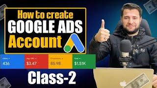 How to Create a Google Ads Account in 2025 | Google Ads Course Free | Google Ads Account Setup 2025