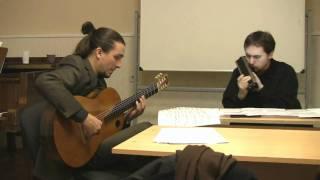 New Year 2011 with GuitarMag: Artyom Dervoed & Aydar Gainullin - Rehearsal