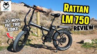 Rattan LM 750W Review: A Speedy, Good-Looking Fat-Tire, Folding E-Bike