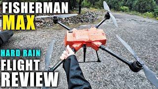 SwellPro FISHERMAN MAX (FD2) Flight Test Review in HARD RAIN! - Water Proof?