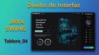 Diseño de interfaz con Java Swing NetBeans UI Design Tablero04