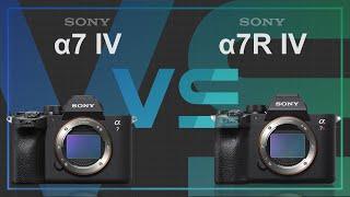 Sony alpha a7 IV vs Sony alpha a7R IV