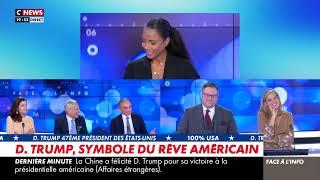 Éric Zemmour sur Face à l’Info : Trump est le nom de la révolte des peuples occidentaux.