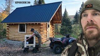 Log Cabin Build on Off-Grid Homestead |EP36| STOVE ARRIVES