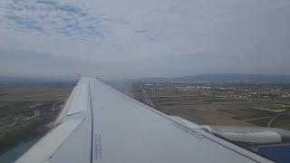 British Airways A320-200 landing at Zagreb