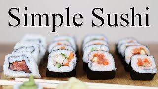 How to make Simple Sushi at home | step-by-step SUSHI recipe