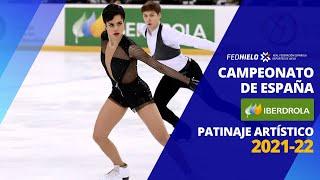 Campeonato de España Iberdrola de Patinaje Artístico 2021-22 | Sábado 18 (18:34-21:44)