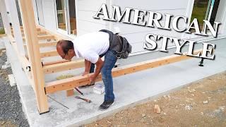 Surprise Visitor?! Working Hard on an American-Style Deck | New Build Season 5 Part 13