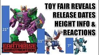 Transformers Earthrise Toy Fair Reveals, Release Dates and Reactions, Larkin's Lair