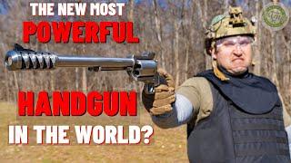 The NEW Most POWERFUL Handgun In The World? (The 500 Bushwhacker Revolver)