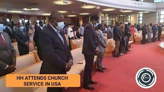 HH sings at SDA Church in the USA